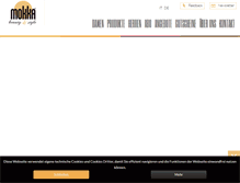 Tablet Screenshot of mokka.it