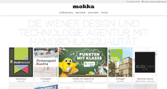 Desktop Screenshot of mokka.at